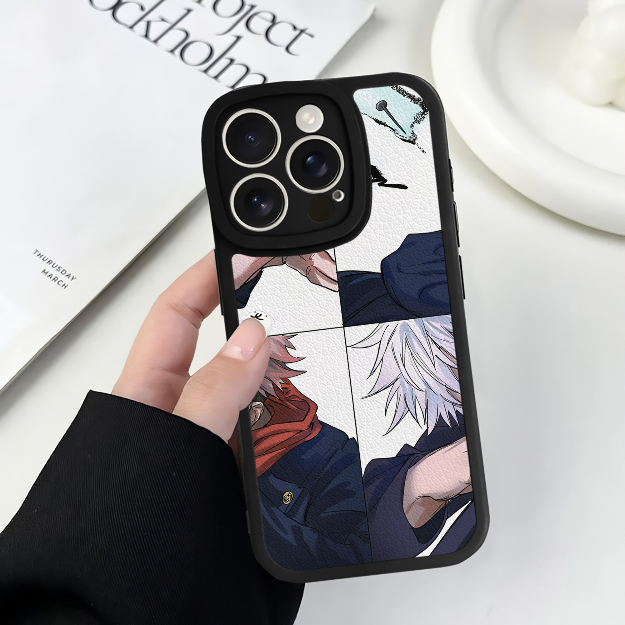 （画像用） SPY×FAMILY间谍家家酒 【iPhone 16シリーズ対応】シリコンスマホケース（レザー調） 材質：シリコン